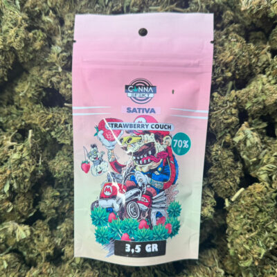 Sativa - strawberry couch– 3,5gr – 70%